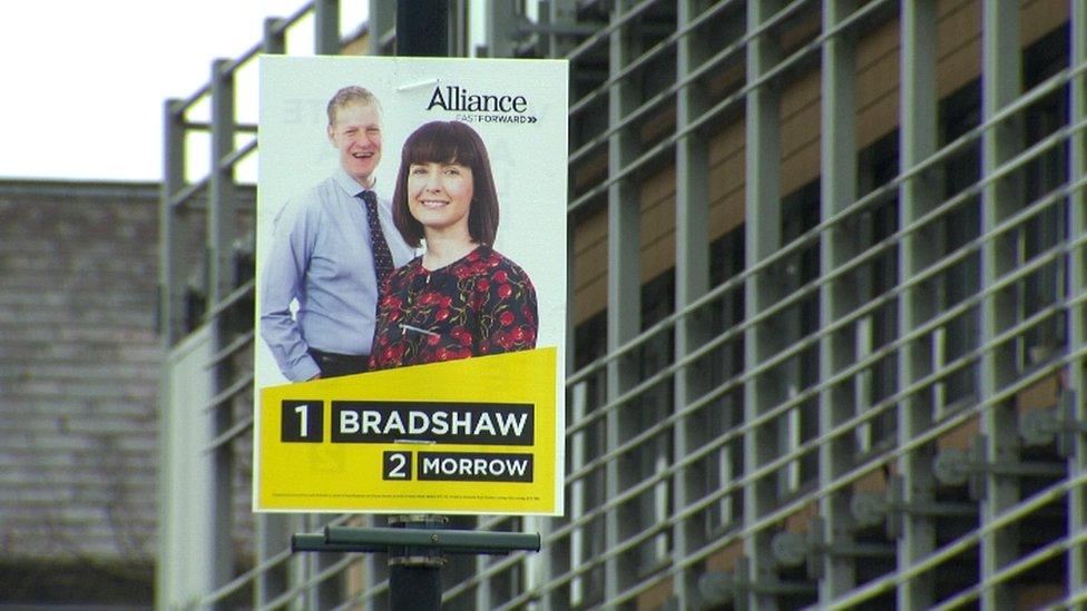 South Belfast Alliance posters