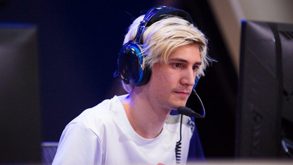 Felix xQc Lengyel at the Overwatch League