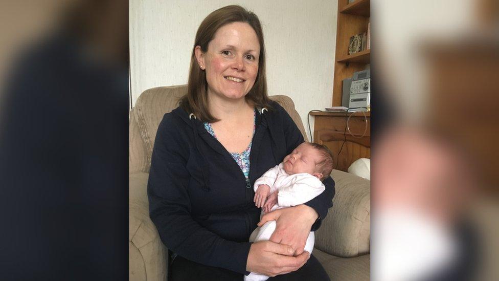 Clare Sandbrook and her daughter Lily