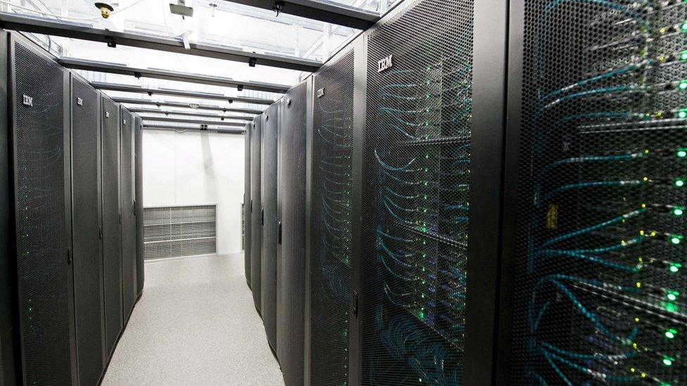 Computer servers.