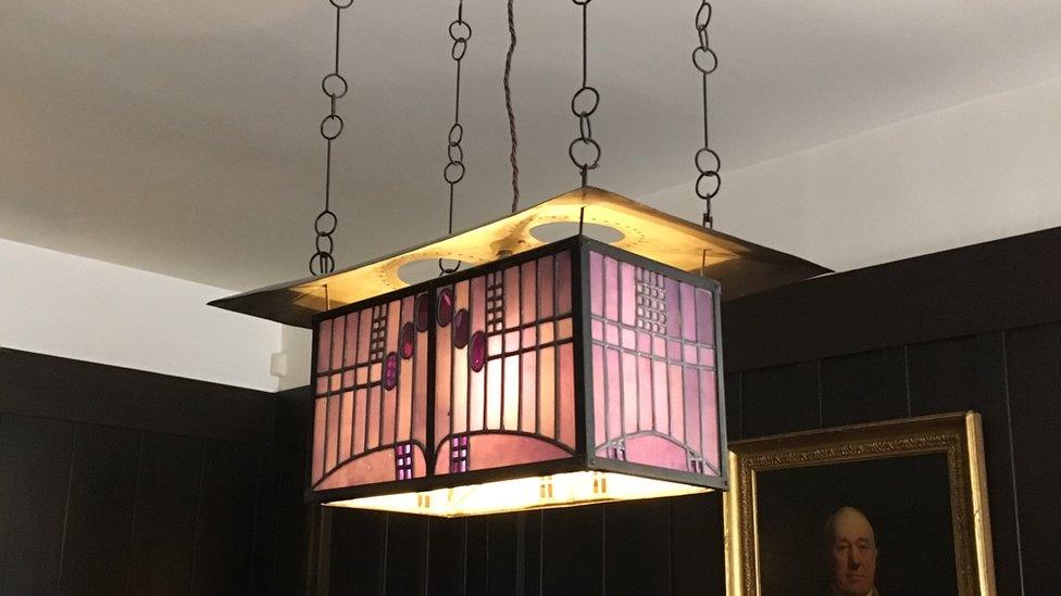 Mackintosh designed every aspect of the house