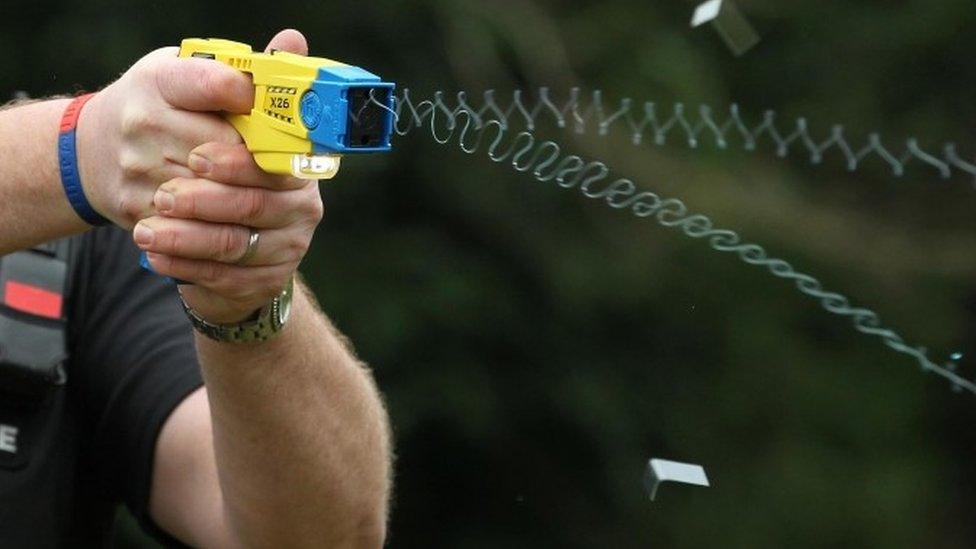 Taser stun gun