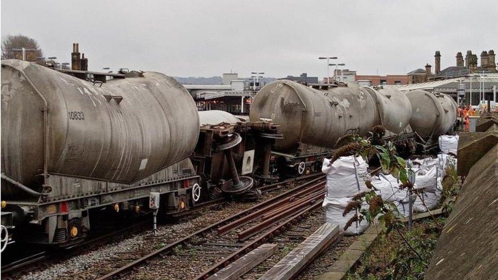 Train derailment