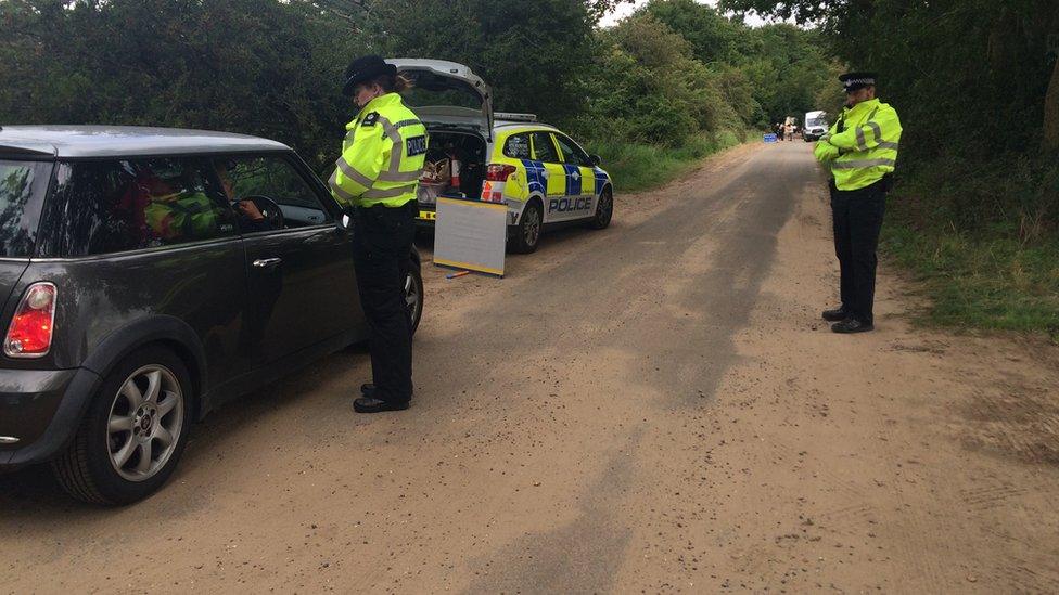 Police make roadside checks