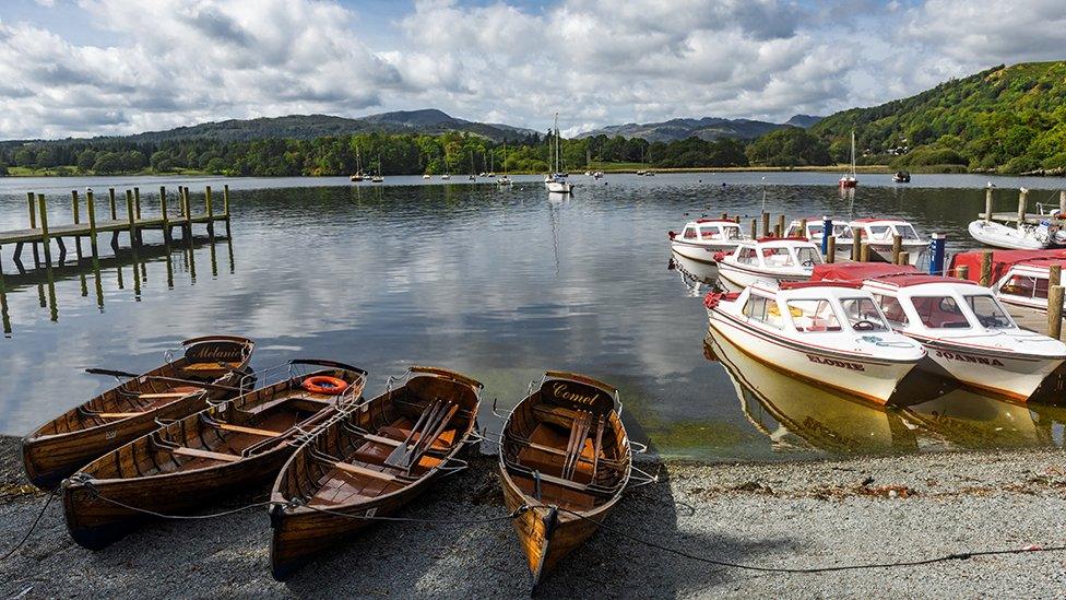 Boats on Windermere