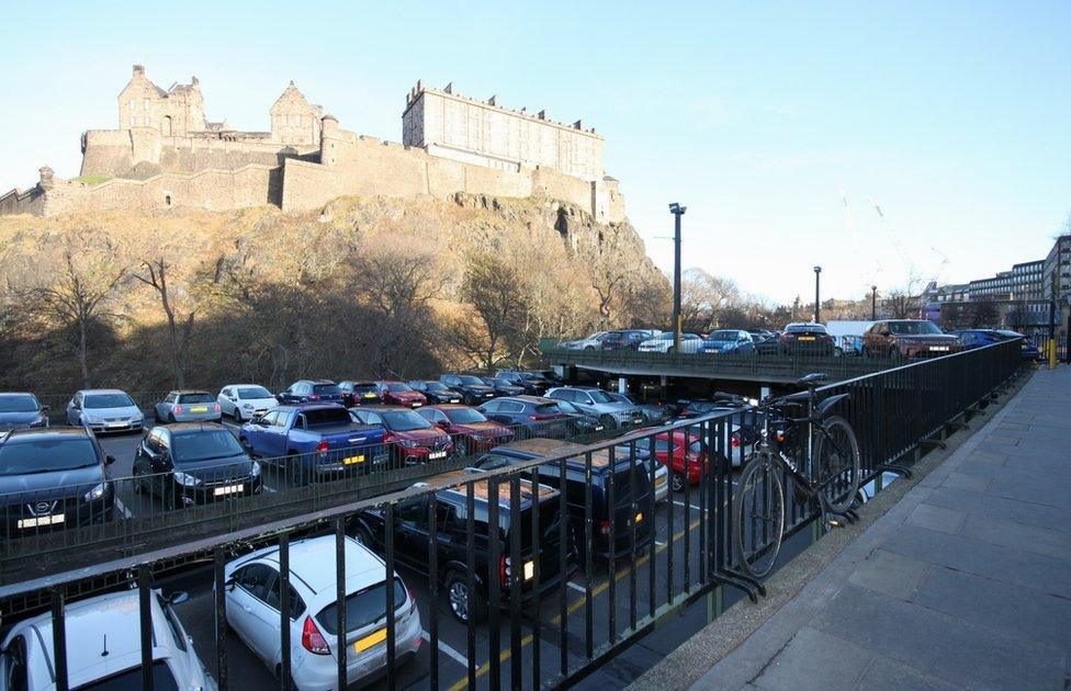 Castle Terrace car park