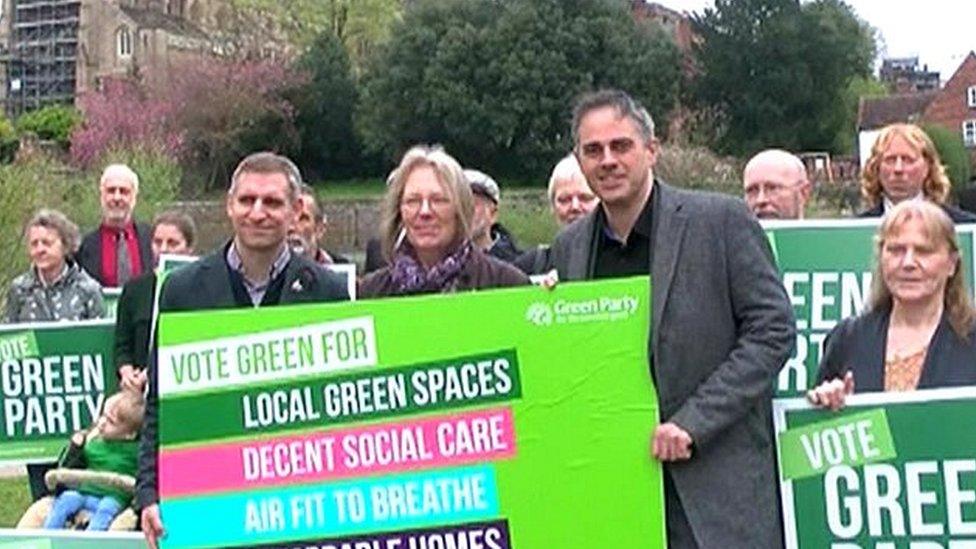 Green Party launch