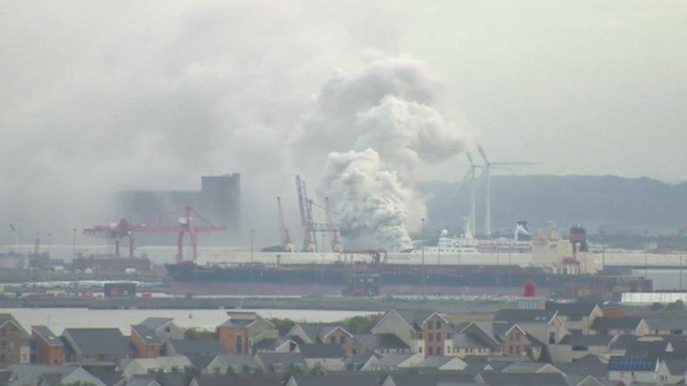 Avonmouth fire