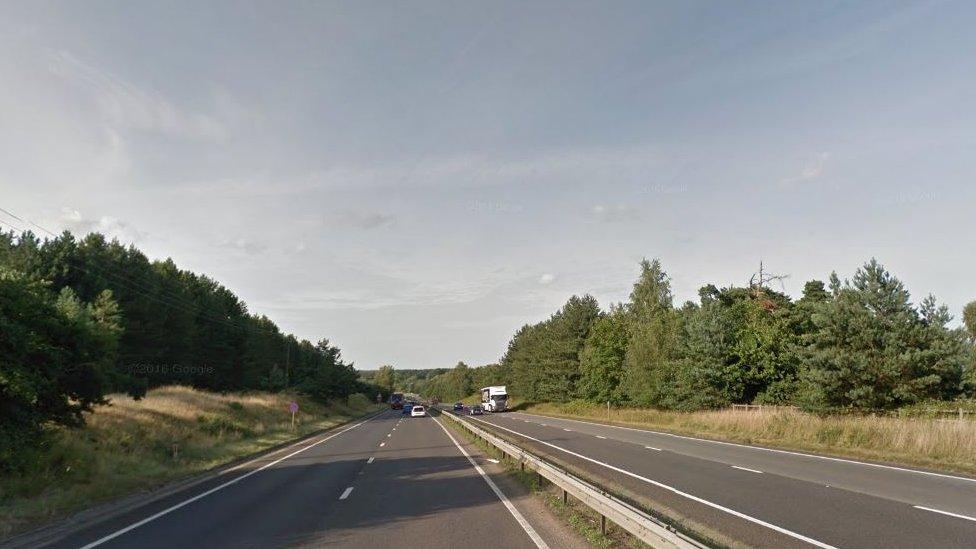 A11 near Thetford