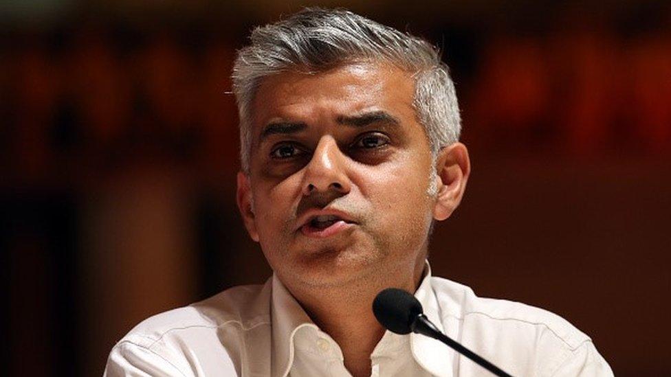 Sadiq Khan at hustings in July 2015