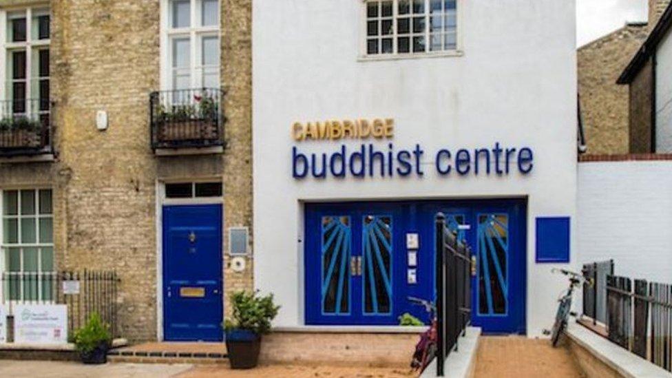 The Cambridge Buddhist Centre next to