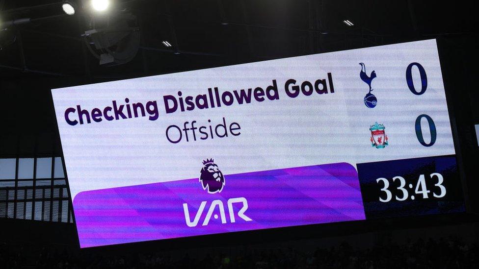 Offside VAR decision