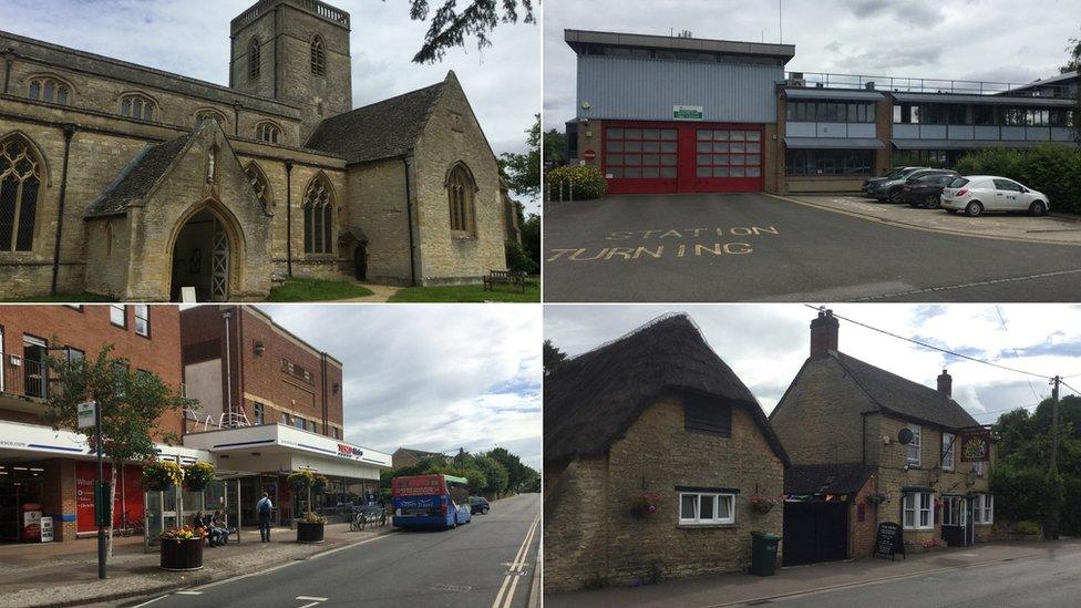 Highlights of any visit to Kidlington include St Mary the Virgin church, the fire station, the Kings Arms pub and the high street