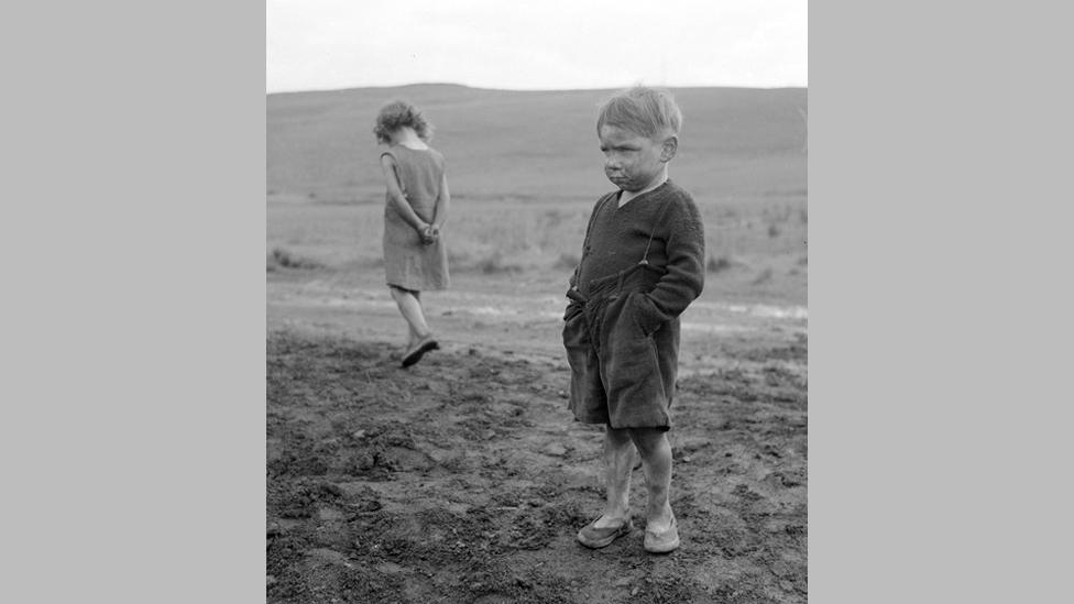 Children in the 1950s near Merthyr Tydfil