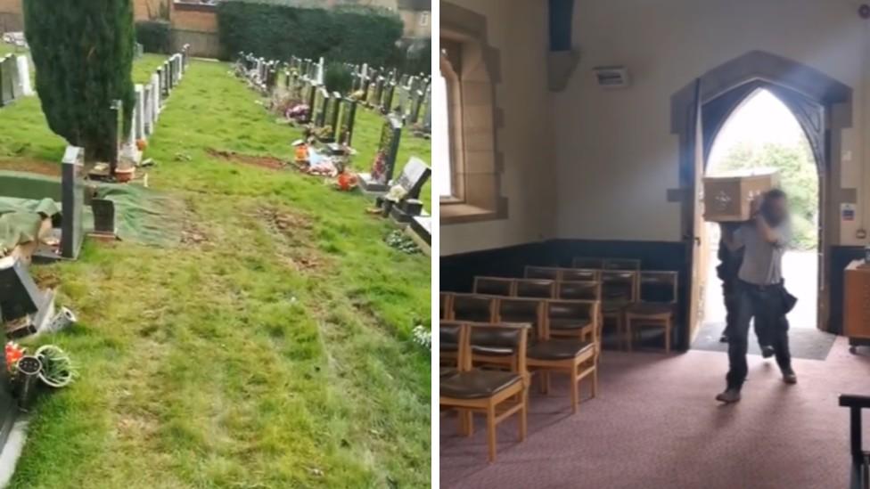 TikTok videos of Nottingham Road Cemetery