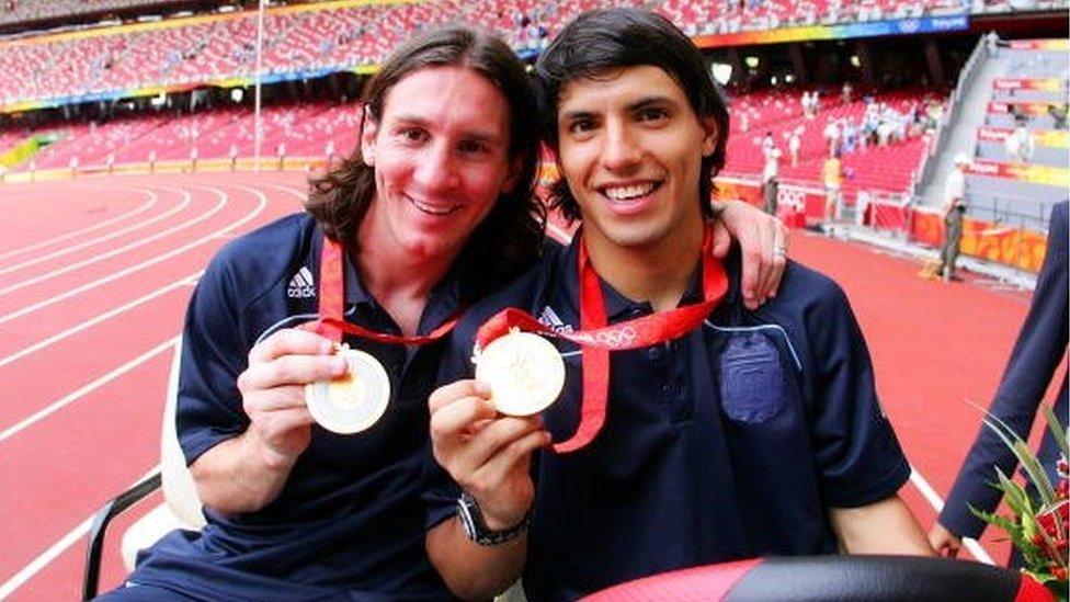 Messi-and-Sergio-Aguero-at-the-Olympics-in-2008