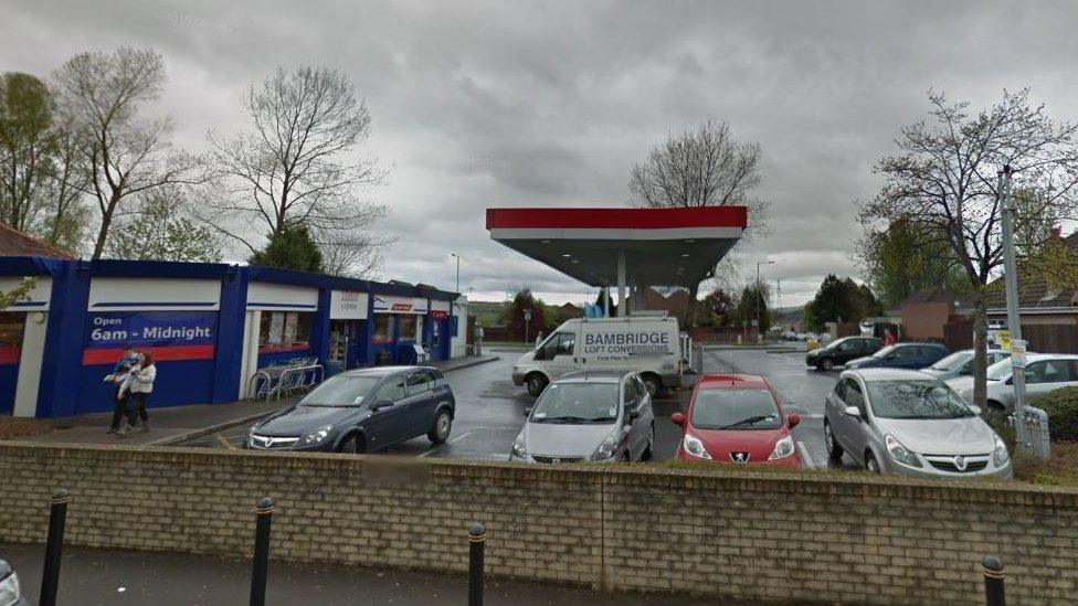 Esso Filling Station at Tesco Express in Gowerton