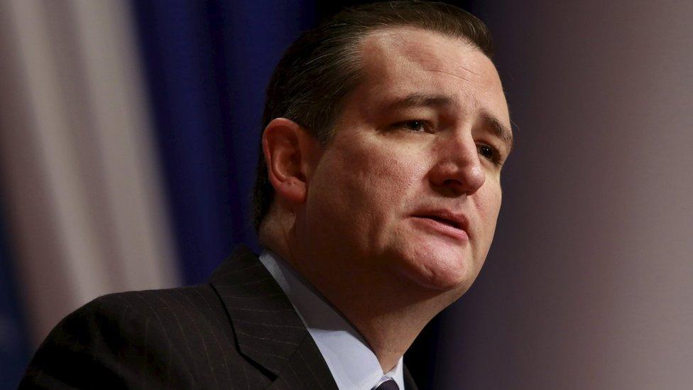 Republican presidential candidate Sen. Ted Cruz (R-TX) speaks at the Republican Jewish Coalition"s Presidential Forum in Washington, December 3, 2015