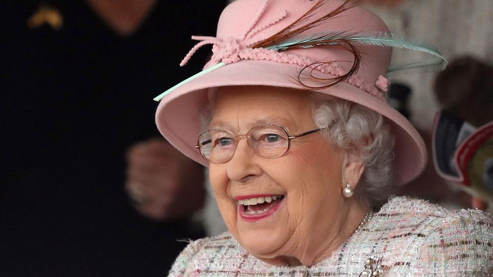 The Queen on 21 April, 2017