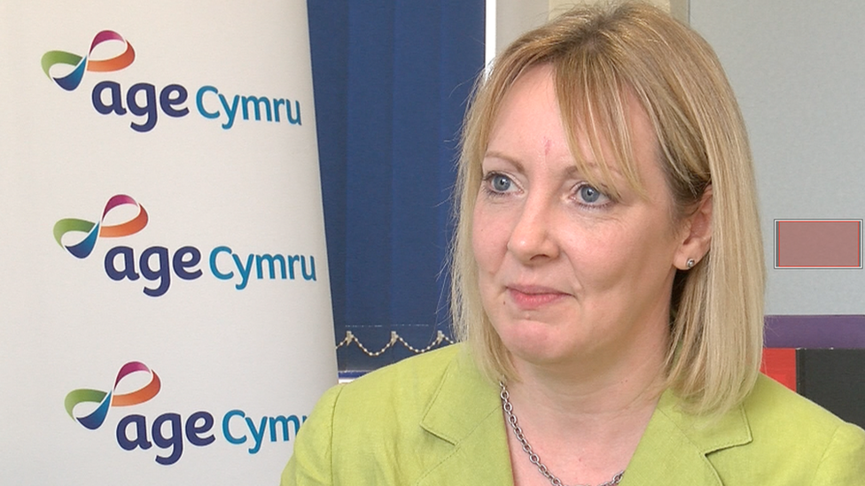 Interim Age Cymru chief executive Victoria Lloyd