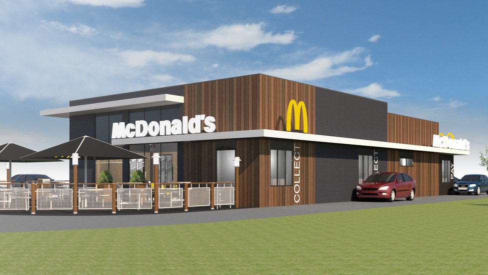 McDonald's artist impression