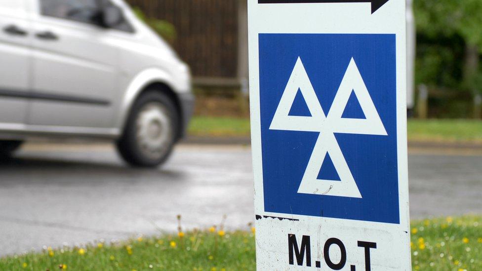 An MOT centre