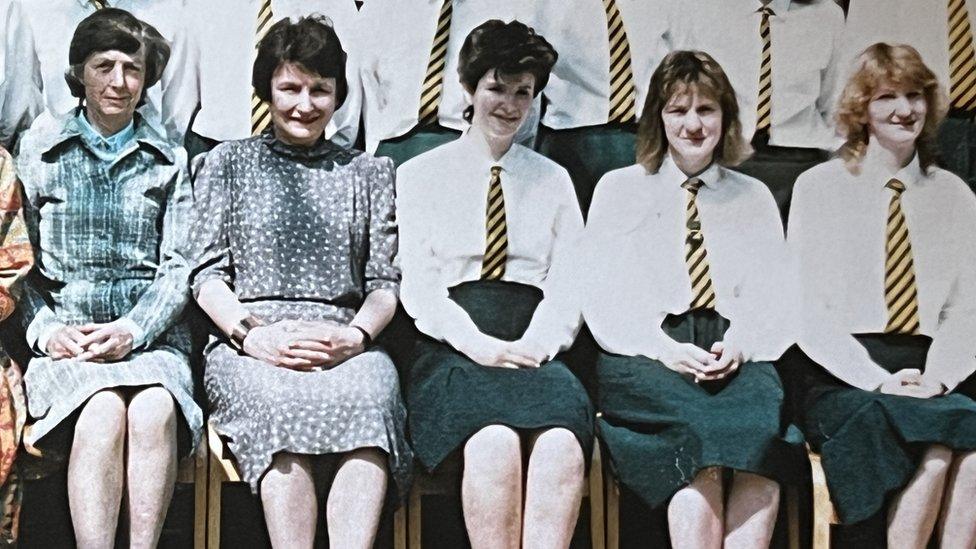 Joanna Parrish's Ribston School class photo