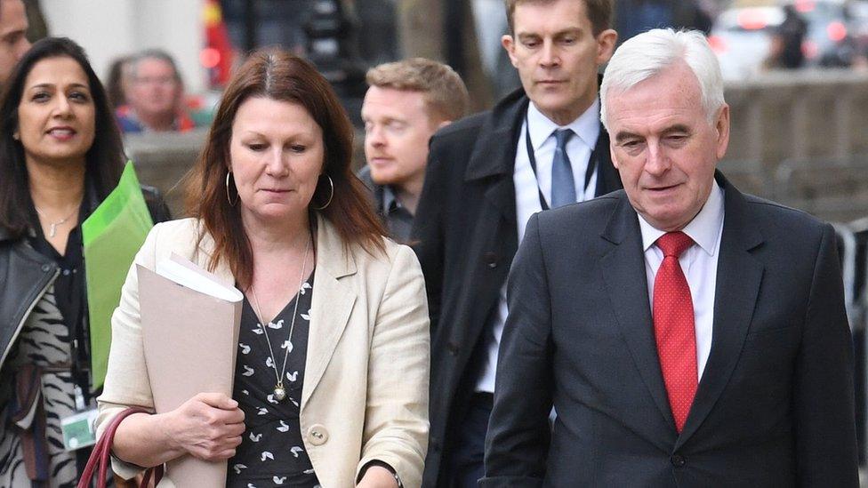 Sue Hayman with John McDonnell