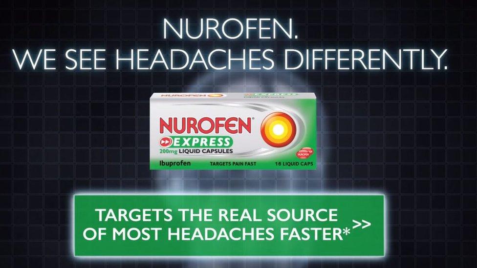 Nurofen Express advert