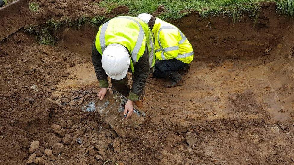 County Monaghan Spitfire dig