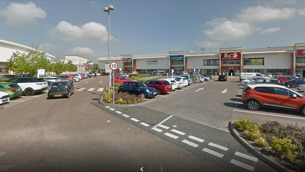 St Oswalds Retail Park in Gloucester