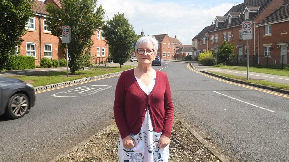 Anne Smith in 20mph zone