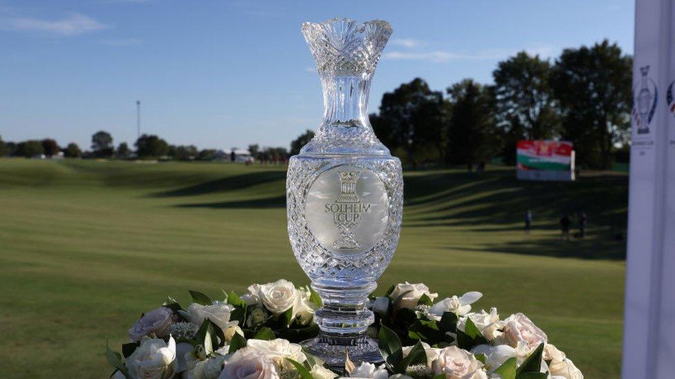 Solheim Cup trophy