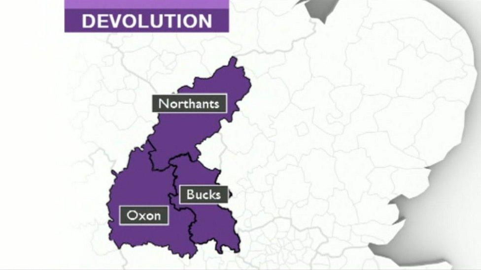 Devolution map