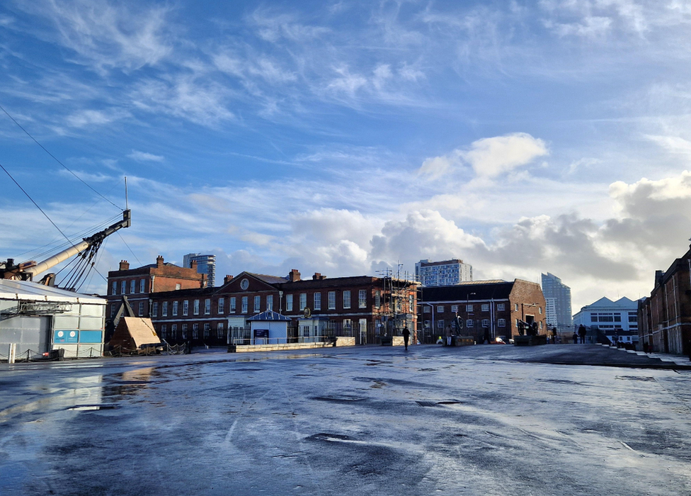 Weather Watcher Scrappy snapped this stunning shot of the Portsmouth seafront