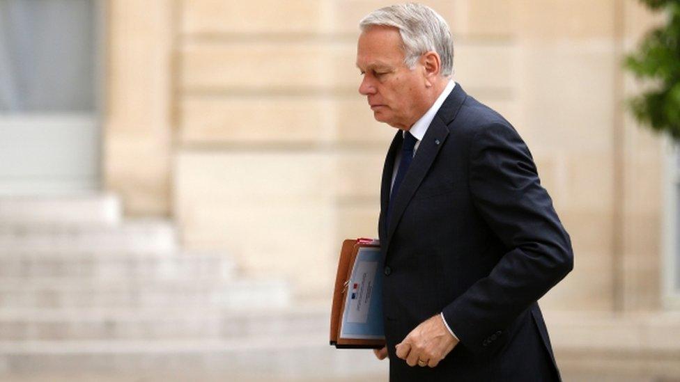 French foreign minister Jean-Marc Ayrault