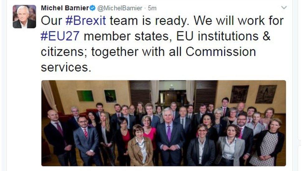 Our Brexit team is ready. We will work for EU27 member states, EU institutions & citizens; together with all Commission services