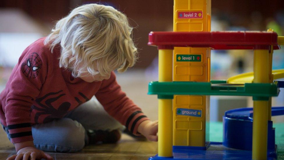 Child playing