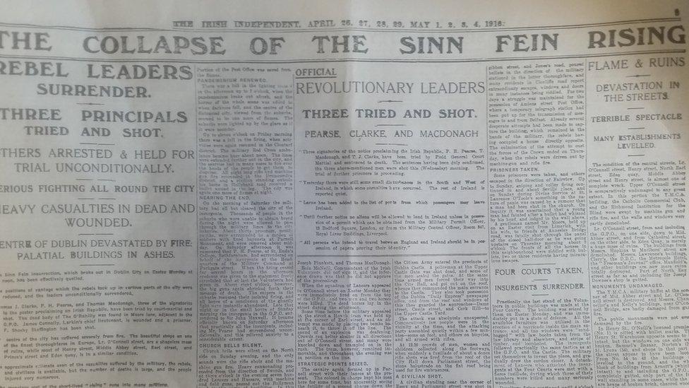 Easter Rising Irish Independent