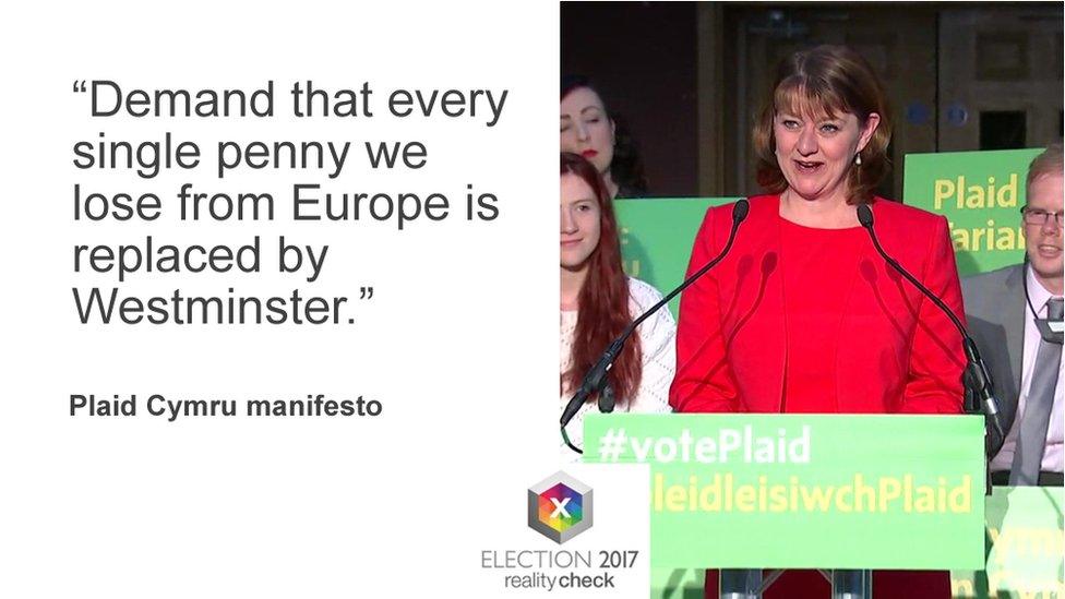 Leanne Wood launching the Plaid manifesto