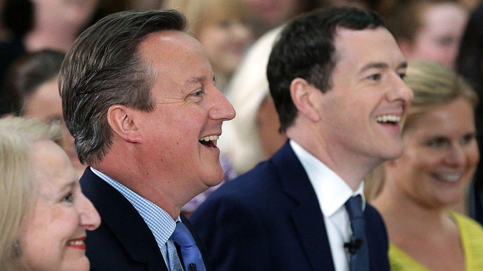 David Cameron and George Osborne