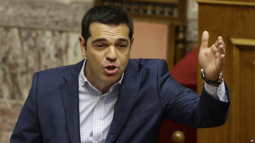 Greek Prime Minister Alexis Tsipras