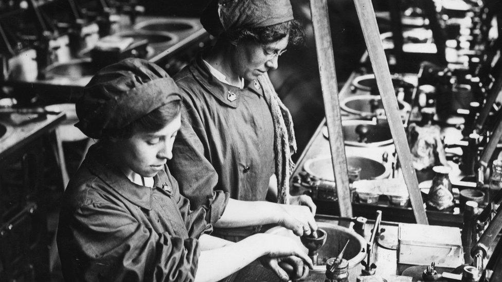 Women working in a factory