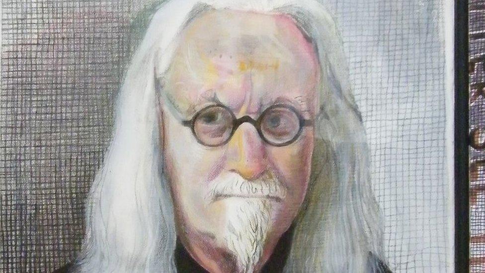 Artist John Byrne's portrait paints Billy Connolly as he is now