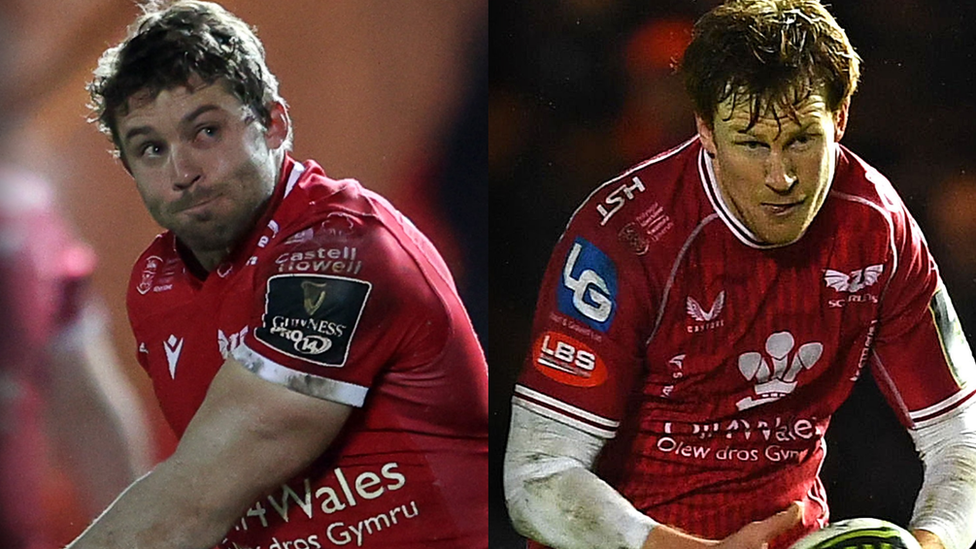 Leigh Halfpenny a Rhys Patchell