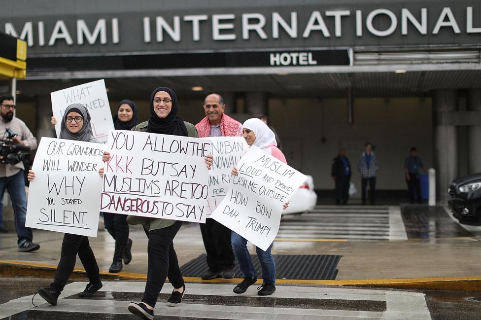 Protest in Miami