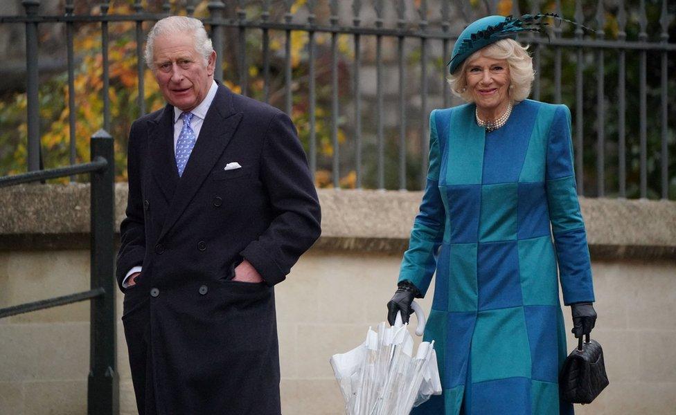 The Prince of Wales and the Duchess of Cornwall