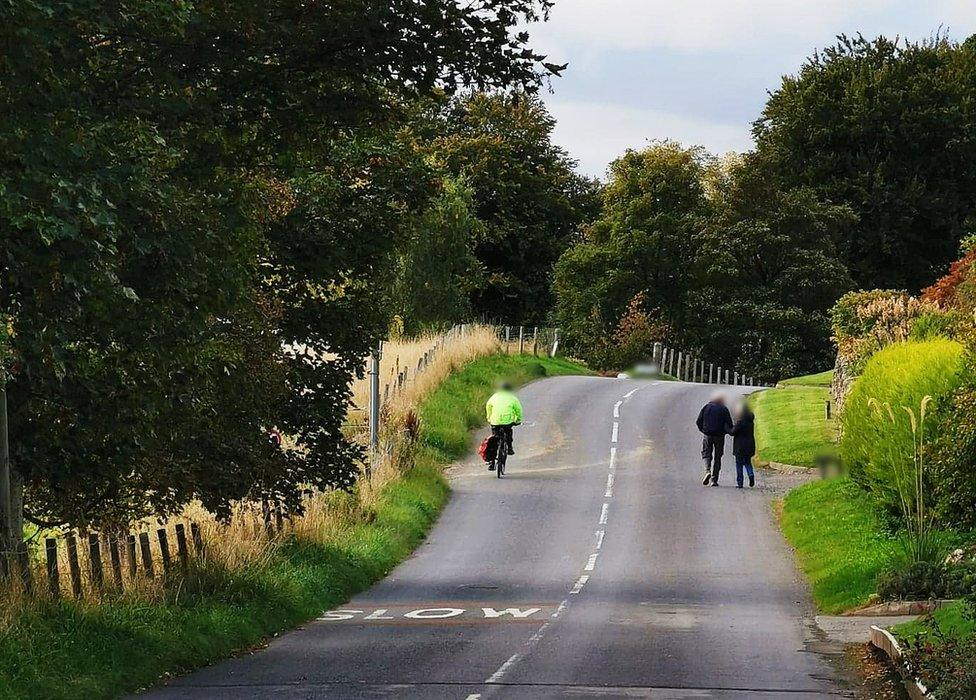 The blind summit on General Wade's Military Road