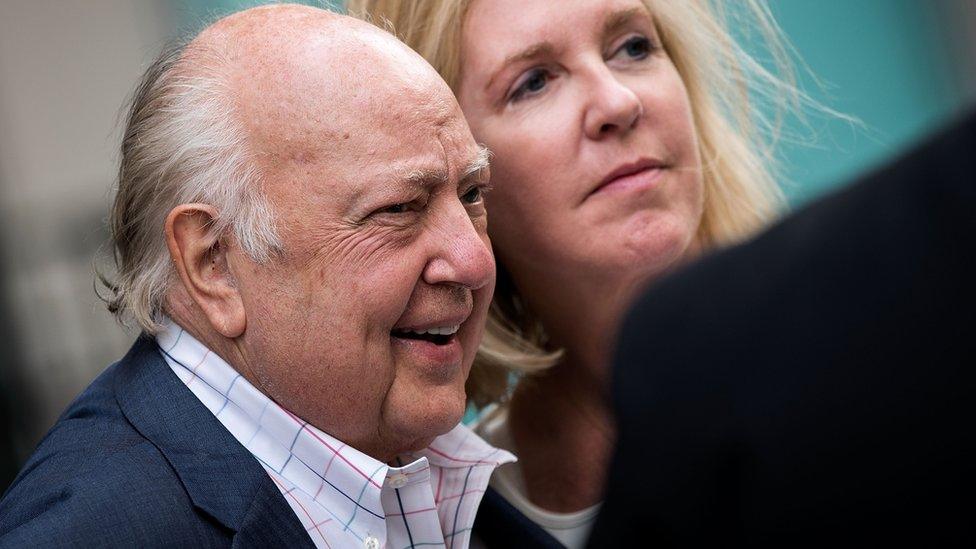 Roger Ailes, chairman and CEO of Fox News and Fox TV Stations, in New York. 19 July 2016