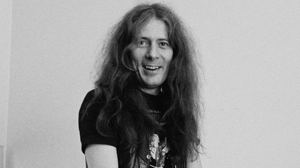 Motorhead's Eddie Clarke in 1982